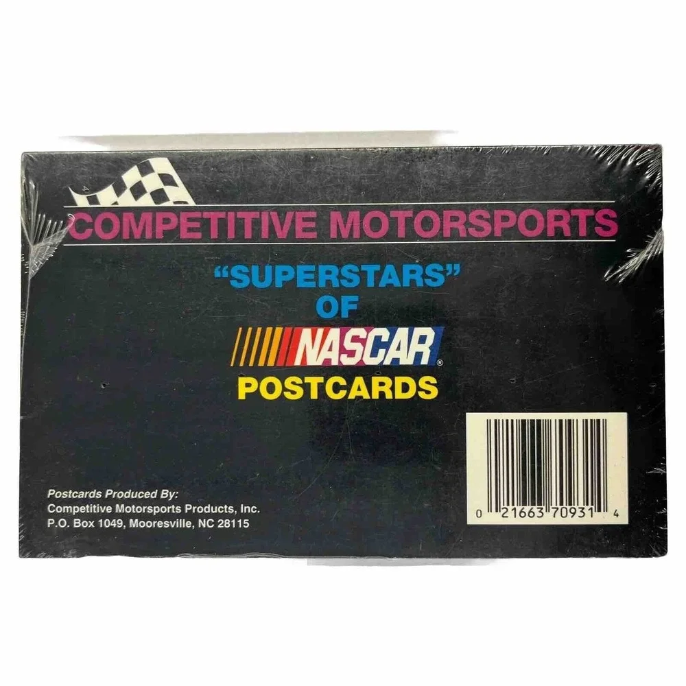 Mark Martin NASCAR Post‎ cards Superstars sealed set